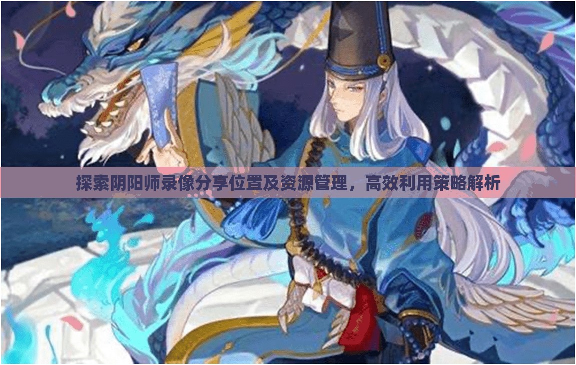 探索阴阳师录像分享位置及资源管理，高效利用策略解析