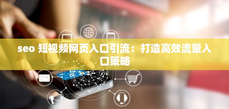 seo 短视频网页入口引流：打造高效流量入口策略