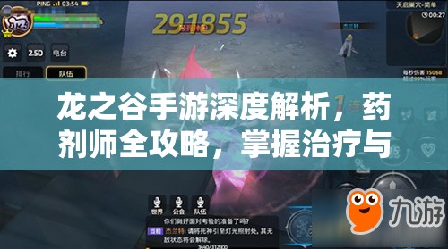 龙之谷手游深度解析，药剂师全攻略，掌握治疗与输出的双重艺术技巧
