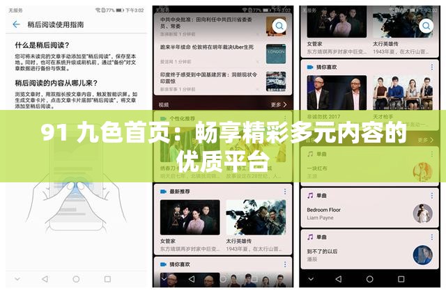 91 九色首页：畅享精彩多元内容的优质平台