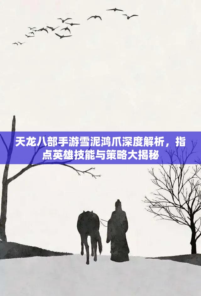 天龙八部手游雪泥鸿爪深度解析，指点英雄技能与策略大揭秘