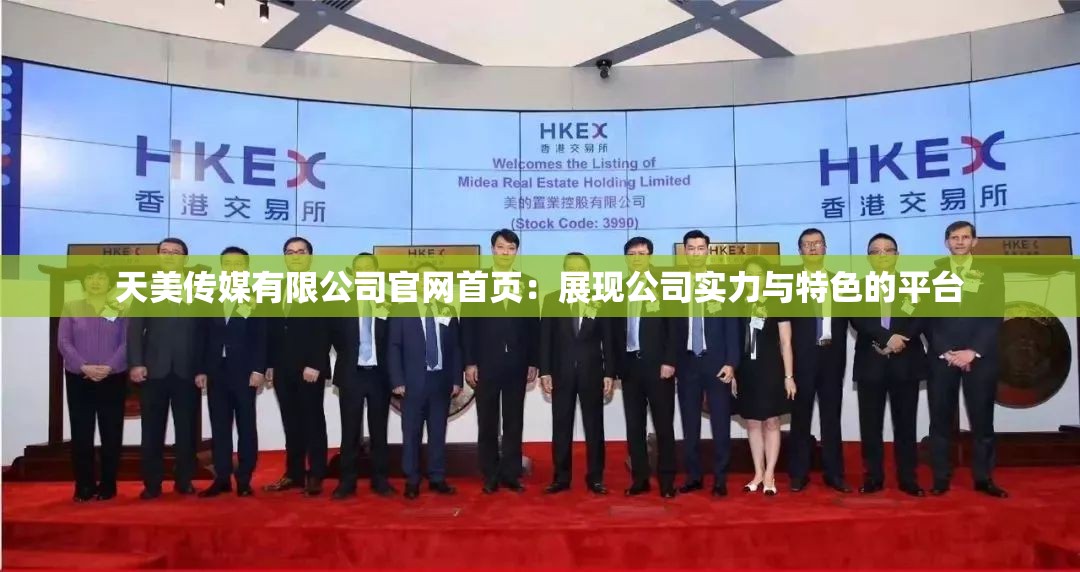 天美传媒有限公司官网首页：展现公司实力与特色的平台