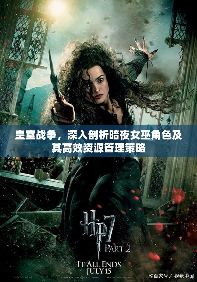 皇室战争，深入剖析暗夜女巫角色及其高效资源管理策略