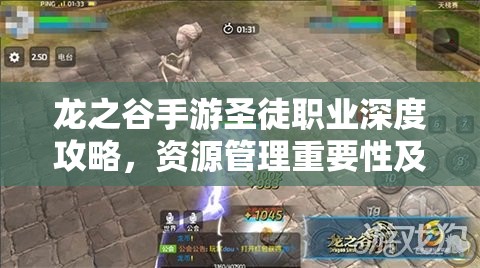 龙之谷手游圣徒职业深度攻略，资源管理重要性及高效运用全解析