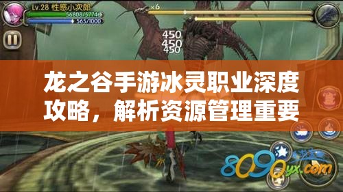 龙之谷手游冰灵职业深度攻略，解析资源管理重要性及高效利用策略