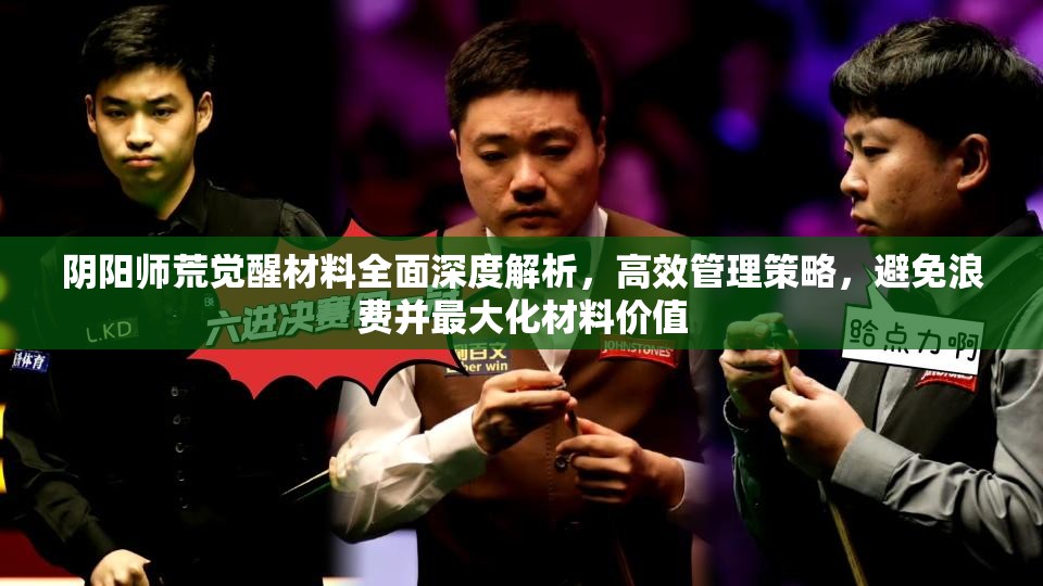 阴阳师荒觉醒材料全面深度解析，高效管理策略，避免浪费并最大化材料价值