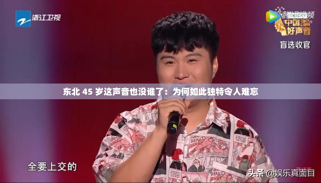 东北 45 岁这声音也没谁了：为何如此独特令人难忘