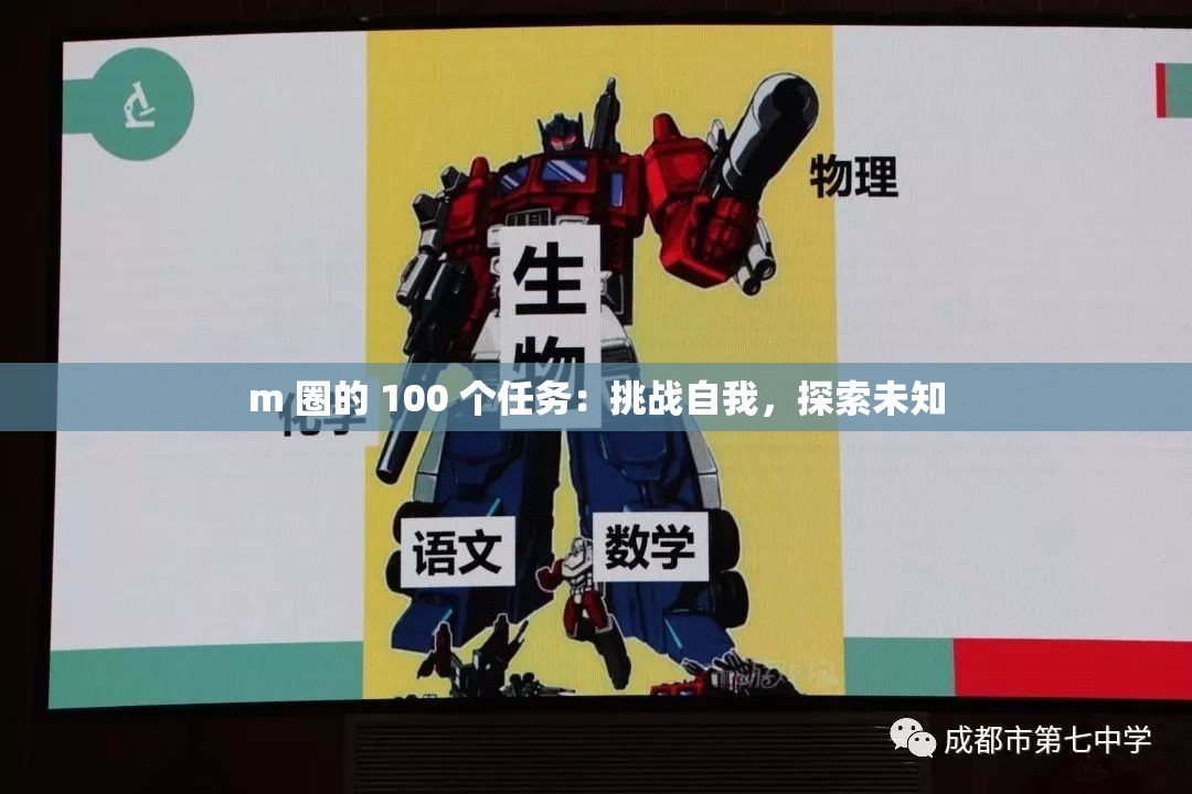 m 圈的 100 个任务：挑战自我，探索未知