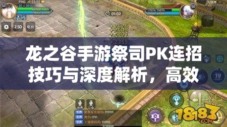龙之谷手游祭司PK连招技巧与深度解析，高效技能搭配与战斗策略