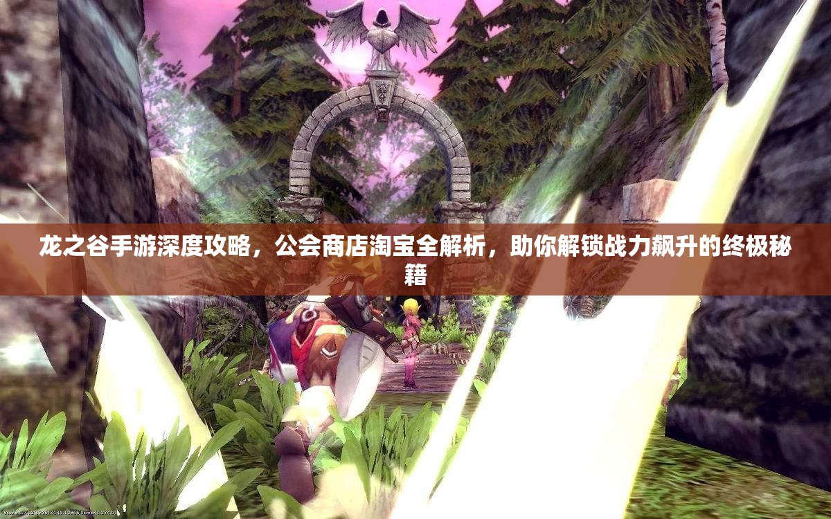 龙之谷手游深度攻略，公会商店淘宝全解析，助你解锁战力飙升的终极秘籍