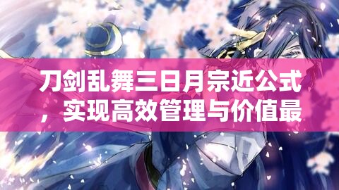 刀剑乱舞三日月宗近公式，实现高效管理与价值最大化的策略指南