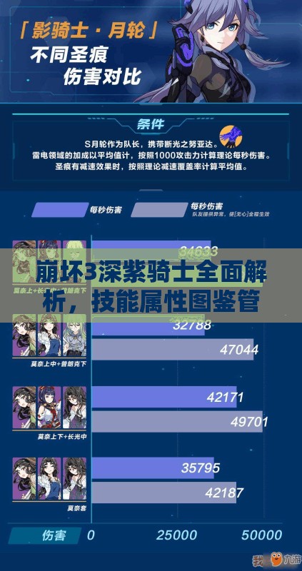 崩坏3深紫骑士全面解析，技能属性图鉴管理重要性及实战高效运用策略