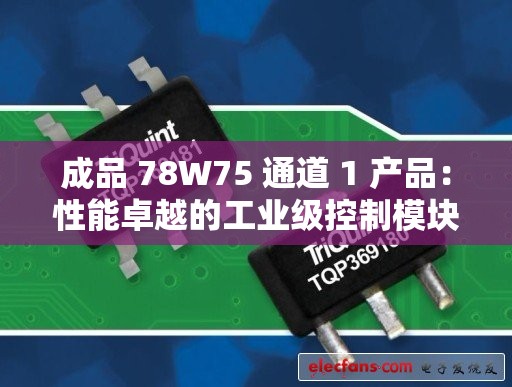成品 78W75 通道 1 产品：性能卓越的工业级控制模块