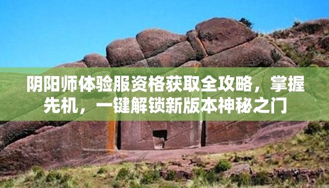 阴阳师体验服资格获取全攻略，掌握先机，一键解锁新版本神秘之门