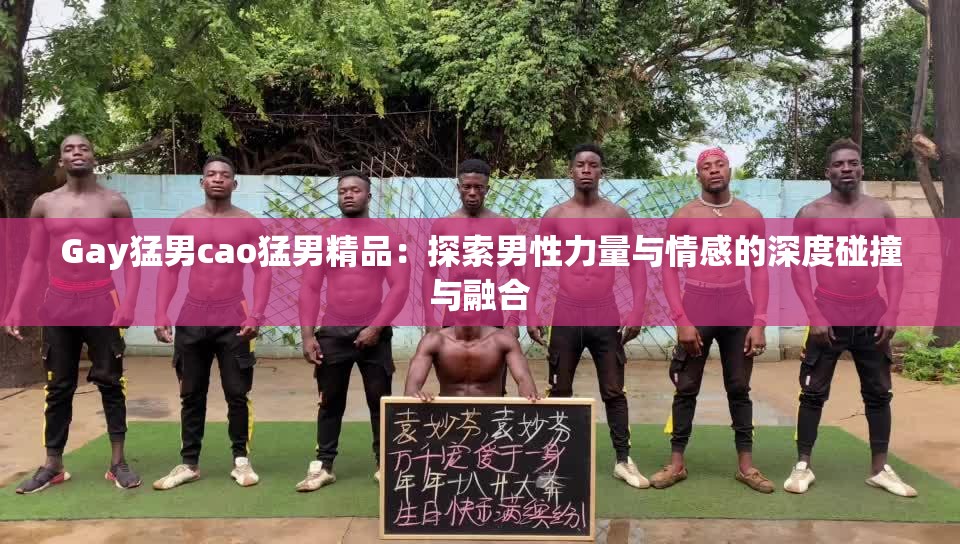 Gay猛男cao猛男精品：探索男性力量与情感的深度碰撞与融合