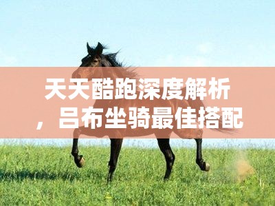 天天酷跑深度解析，吕布坐骑最佳搭配策略与高效资源管理攻略
