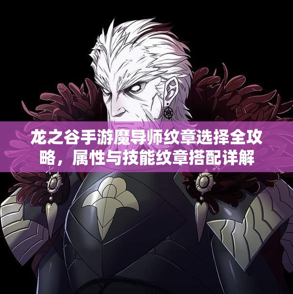 龙之谷手游魔导师纹章选择全攻略，属性与技能纹章搭配详解