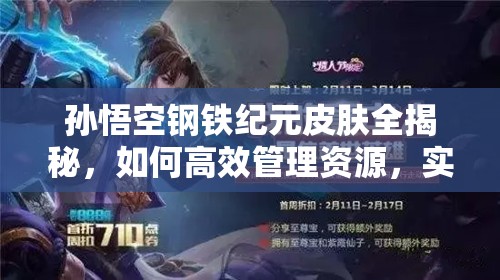 孙悟空钢铁纪元皮肤全揭秘，如何高效管理资源，实现价值最大化？