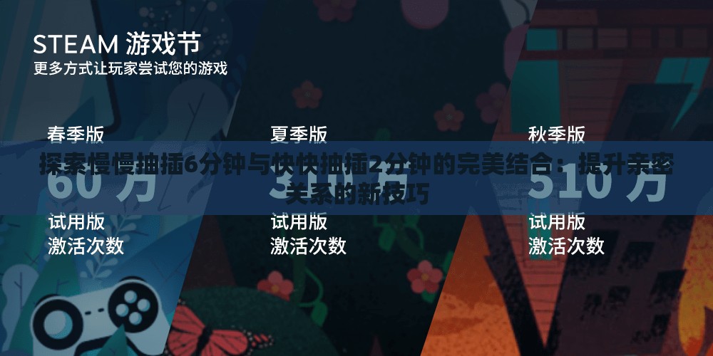 探索慢慢抽插6分钟与快快抽插2分钟的完美结合：提升亲密关系的新技巧