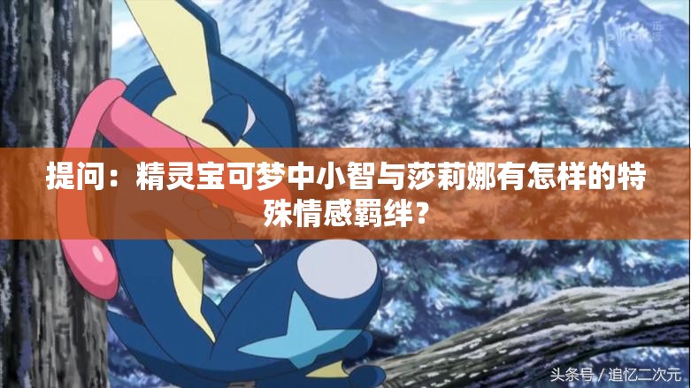 提问：精灵宝可梦中小智与莎莉娜有怎样的特殊情感羁绊？