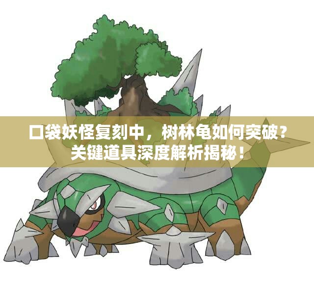 口袋妖怪复刻中，树林龟如何突破？关键道具深度解析揭秘！
