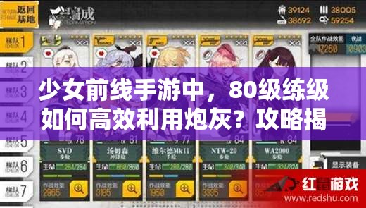少女前线手游中，80级练级如何高效利用炮灰？攻略揭秘！