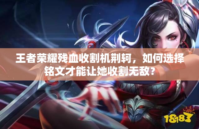 王者荣耀残血收割机荆轲，如何选择铭文才能让她收割无敌？