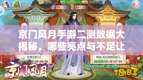京门风月手游二测数据大揭秘，哪些亮点与不足让玩家充满期待？