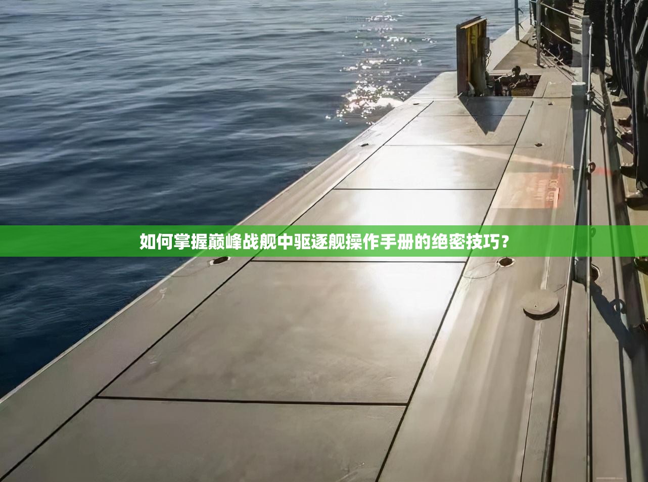 如何掌握巅峰战舰中驱逐舰操作手册的绝密技巧？