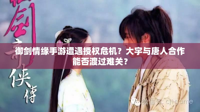 御剑情缘手游遭遇授权危机？大宇与唐人合作能否渡过难关？