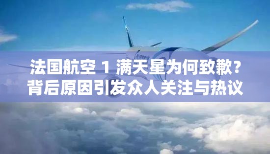 法国航空 1 满天星为何致歉？背后原因引发众人关注与热议法国航空 1 满天星致歉，究竟是何情况？网友纷纷探寻真相法国航空 1 满天星致歉事件，是偶然还是必然？快来一探究竟法国航空 1 满天星致歉，这一举措会带来怎样的影响和后果？