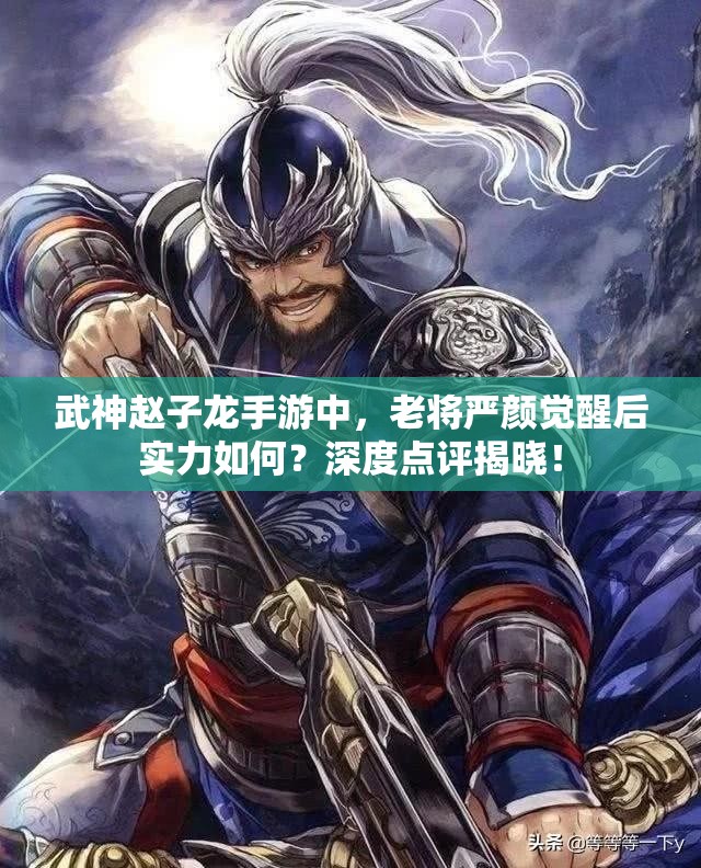 武神赵子龙手游中，老将严颜觉醒后实力如何？深度点评揭晓！