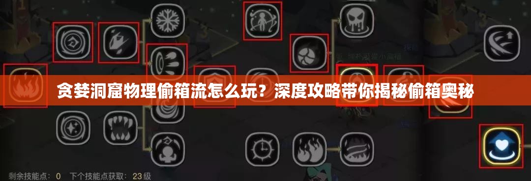 贪婪洞窟物理偷箱流怎么玩？深度攻略带你揭秘偷箱奥秘