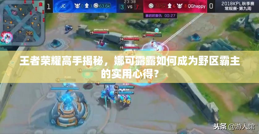 王者荣耀高手揭秘，娜可露露如何成为野区霸主的实用心得？