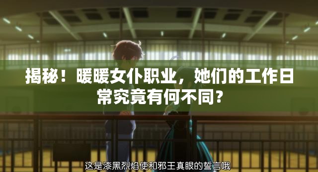 揭秘！暖暖女仆职业，她们的工作日常究竟有何不同？
