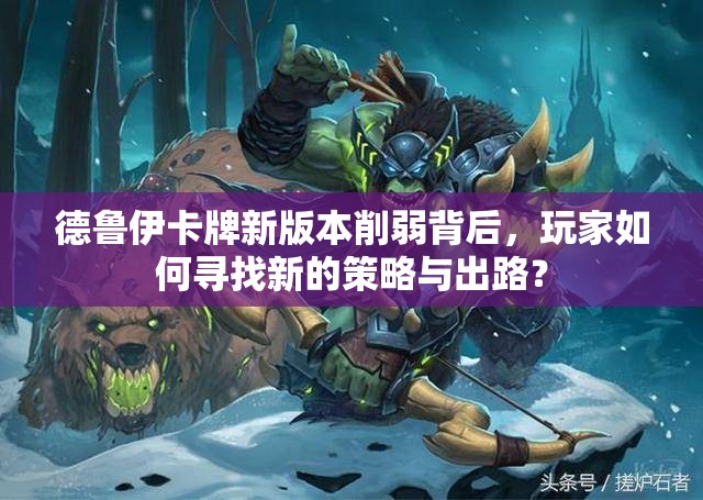 德鲁伊卡牌新版本削弱背后，玩家如何寻找新的策略与出路？